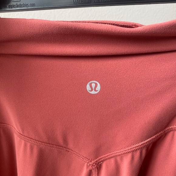 Dark red Lululemon wide legged athletic pants - Picture 3 of 5